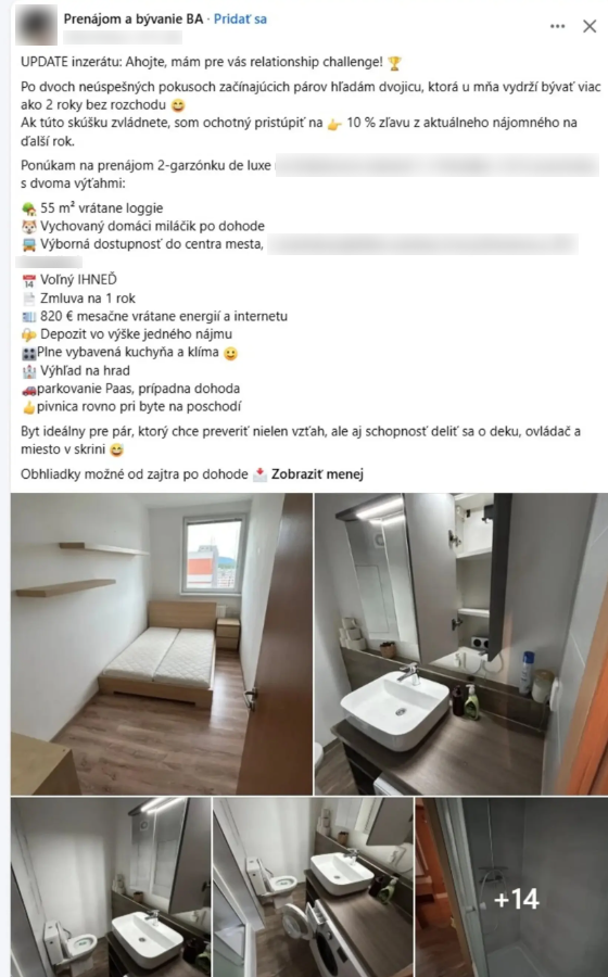 Majiteľ záujemcom sľúbil nezvyčajnú odmenu.