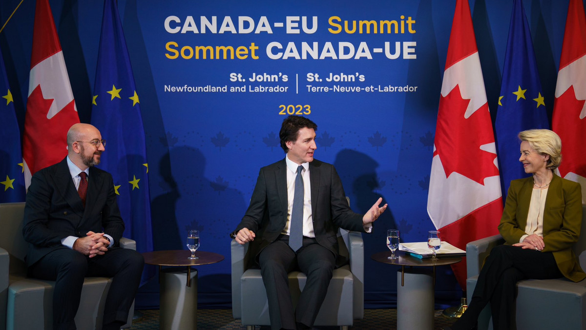 Szczyt Kanada - Unia Europejska. Jest deklaracja wsparcia dla Ukrainy