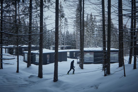 Kompleks leśnych apartamentów i SPA w Niżnych Tatrach