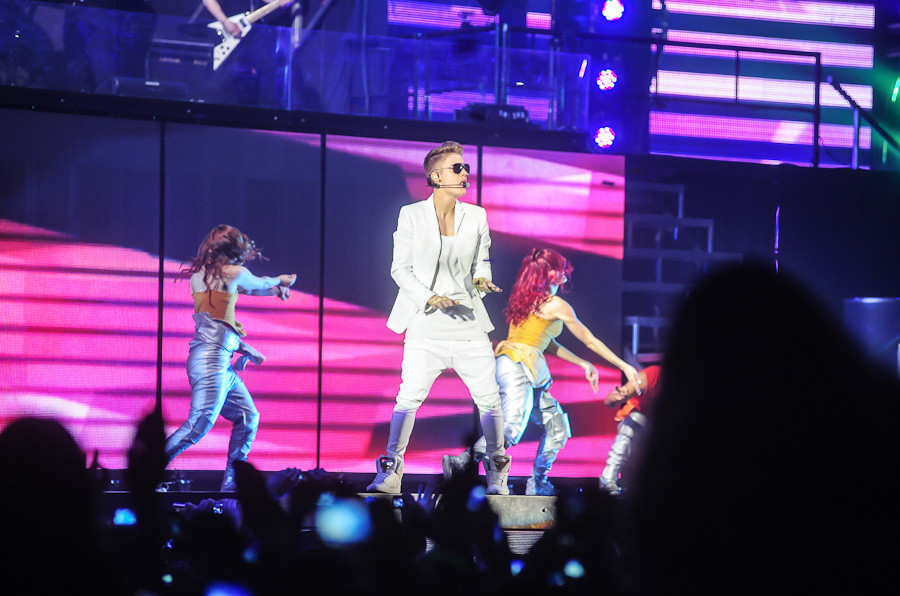 Justin Bieber koncert w Polsce [Łódź, Atlas Arena] (fot. Darek Kawka / Onet)