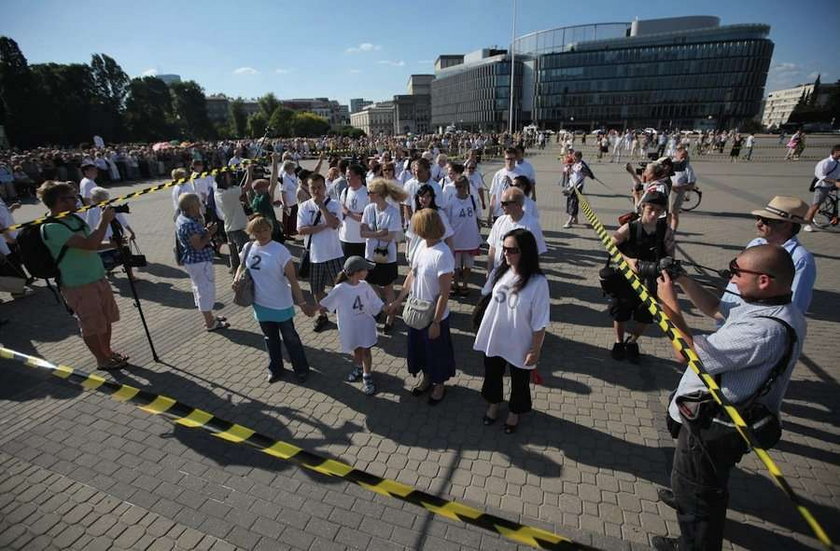 Warszawa, demonstracja tupolew, 10 kwietnia, katastrofa