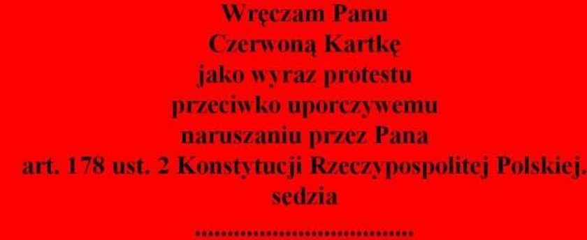 Premier Tusk dostanie czerwoną kartkę!