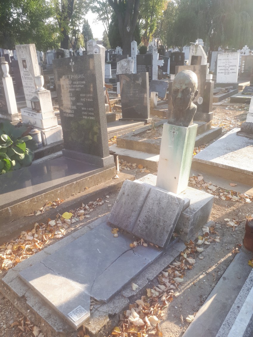 Grob Ilije "Čiče" Stanojevića pre Ratkove akcije