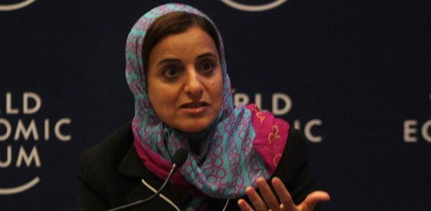 Sheika Lubna bint Khalid Al Qasimi - Minister Handlu Zagranicznego Emiratów Arabskich (92 miejsce na liście)