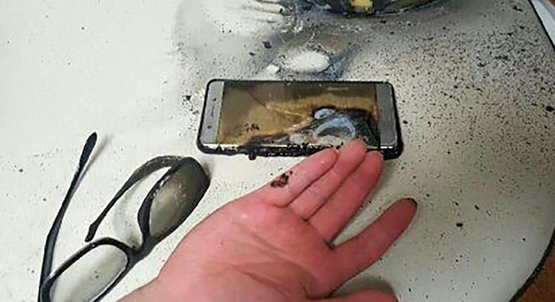 Samsung announced a recall of 2.5 million units of the oversized Galaxy Note 7 smartphone in early September after several devices exploded or caught fire