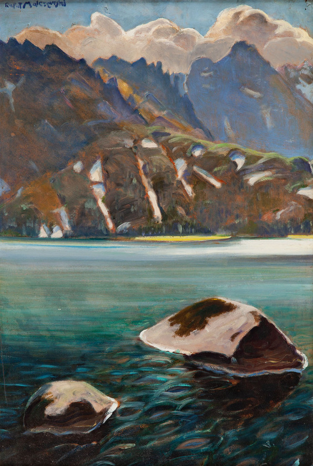 Rafał Malczewski, "Widok na Morskie Oko"