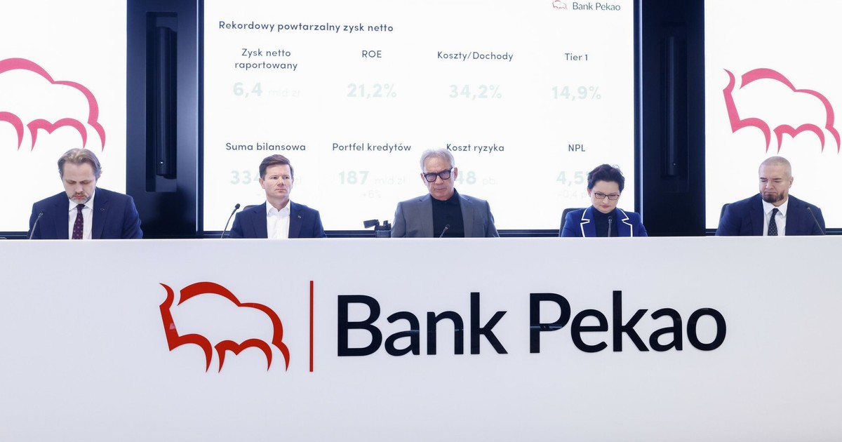Nowa strategia Pekao. 700 tys. klientów, AI w bankowości i 9 mld zł na zieloną transformację