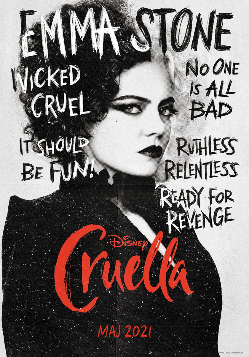"Cruella"  - plakat filmu