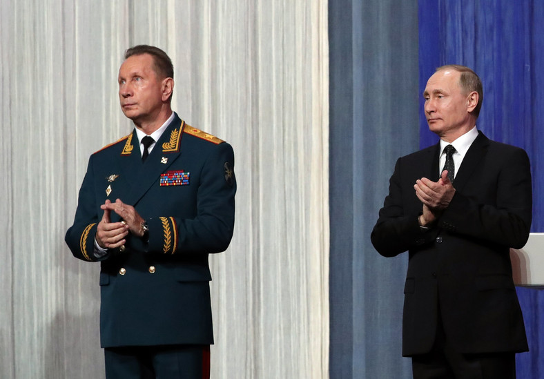 Władimir Putin i Wiktor Zołotow w 2017 r.