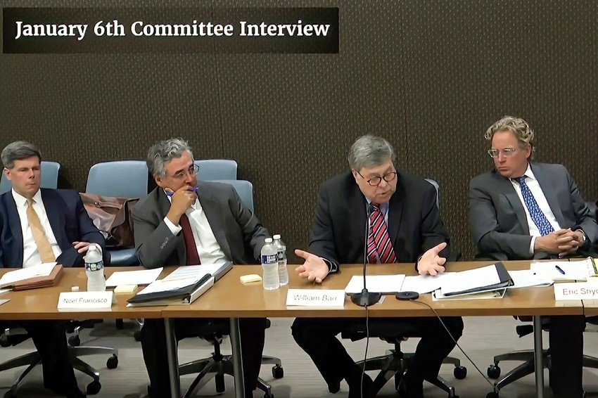 Saslušanje u Kongresu, Vilijam Bar