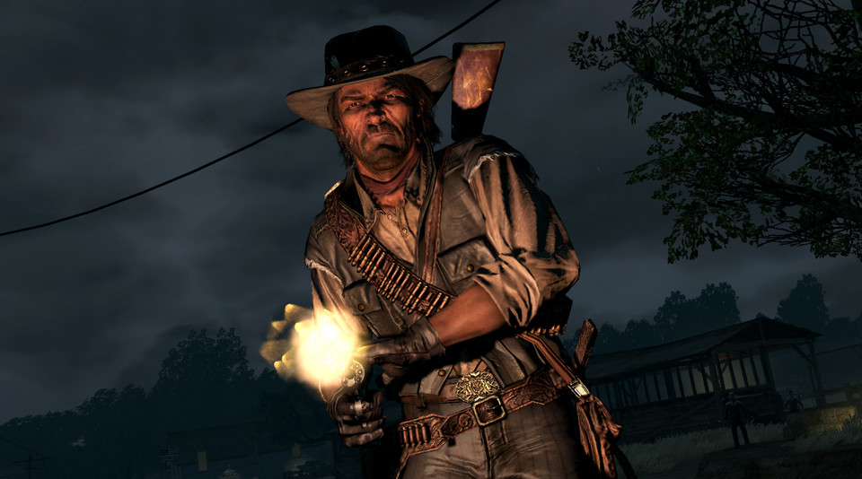 Kadr z gry "Red Dead Redemption"