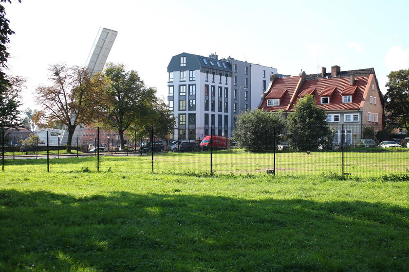 Działka przy ul. Rycerskiej w Gdańsku 