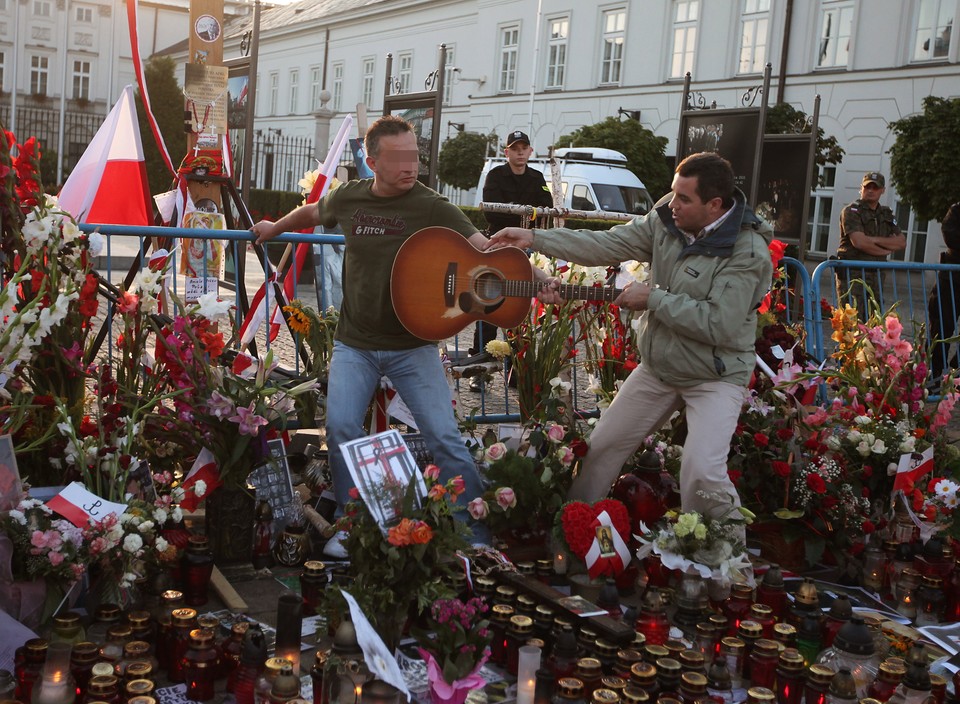 WARSZAWA KRZYŻ PAŁAC PREZYDENCKI