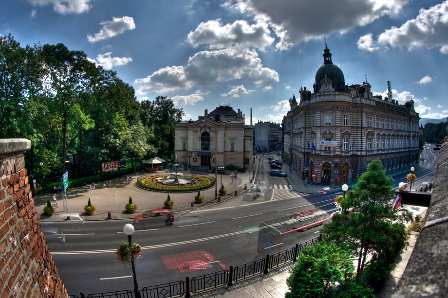 Budynek poczty w Bielsku-Białej