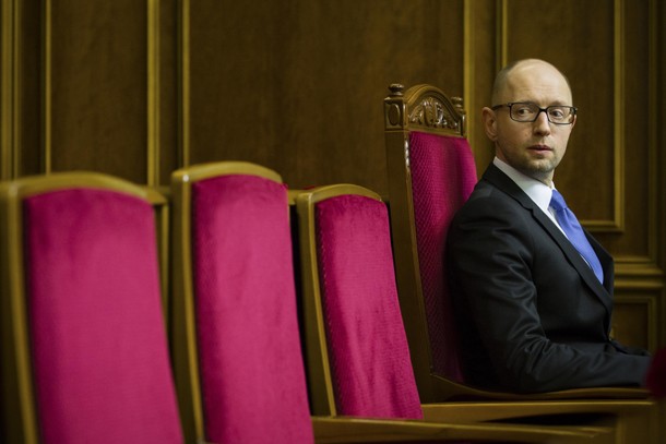 UKRAINE-CRISIS/YATSENIUK