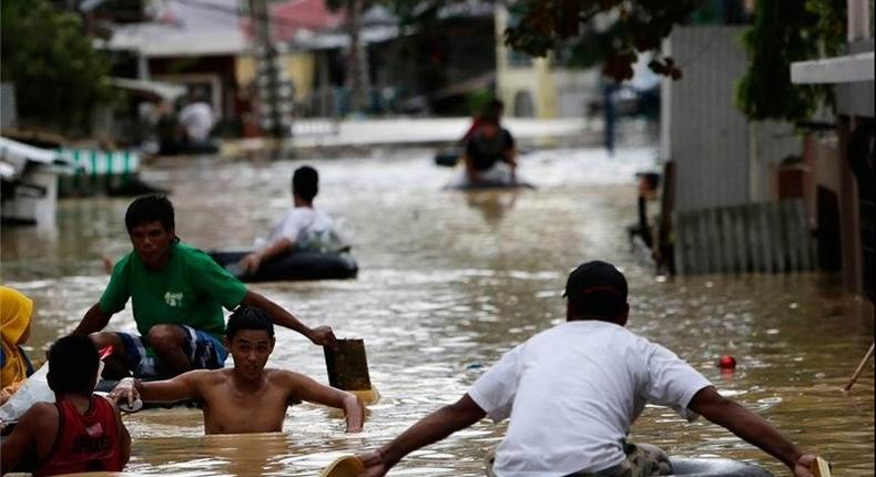 Nine killed as storm causes chaos in central Philippines