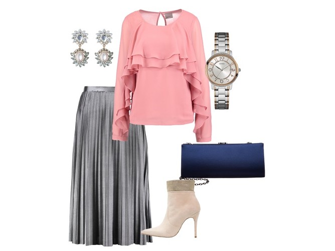 STYLIZACJE z plisowaną spódnicą