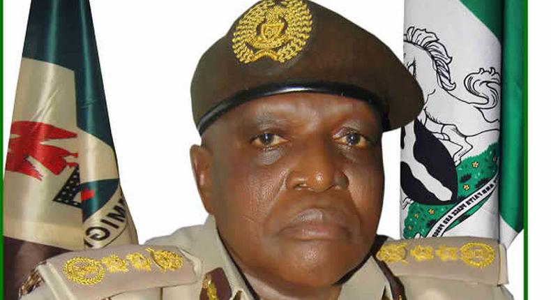 Comptroller-General of the Nigeria Immigration Service, Martin Kure Abeshi