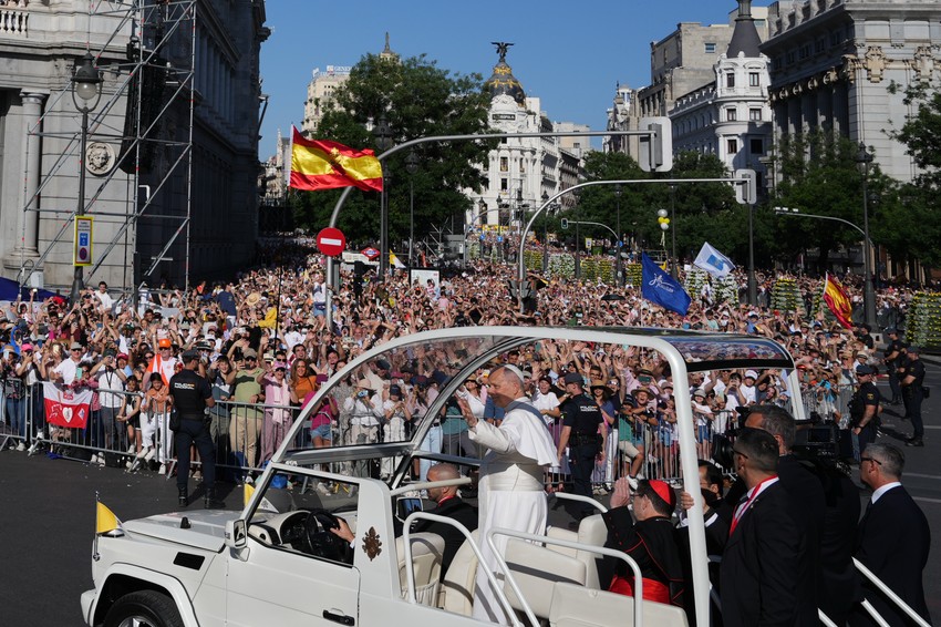 Papa Lav XIV u Madridu