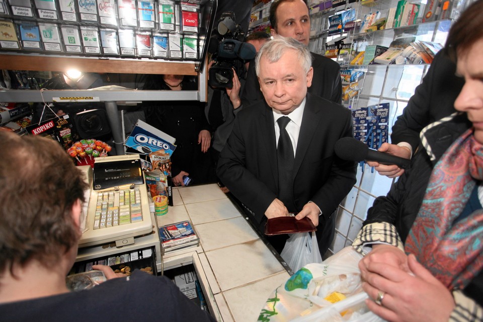 JAROSŁAW KACZYŃSKI ZAKUPY