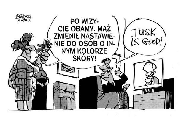 Tusk is good obama rasizm krzętowski