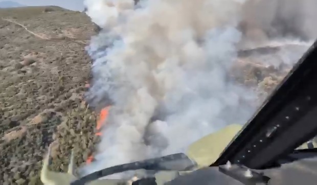 Piloti Helikopterske jedinice MUP gas požare u Španiji