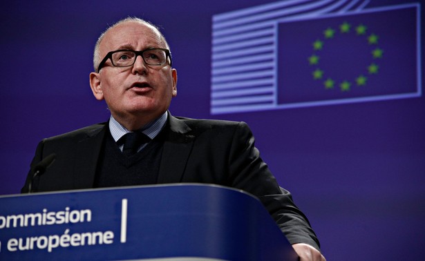 Timmermans: Zdaniem KE i TSUE polski rząd nie potrzebuje zmian w prawie, by zrealizować postanowienie Trybunału