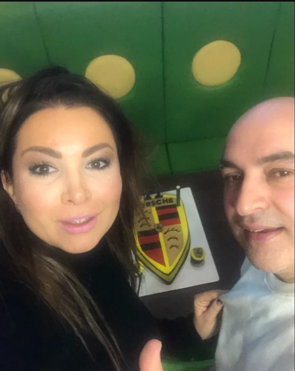 Olja Karleuša sa mužem