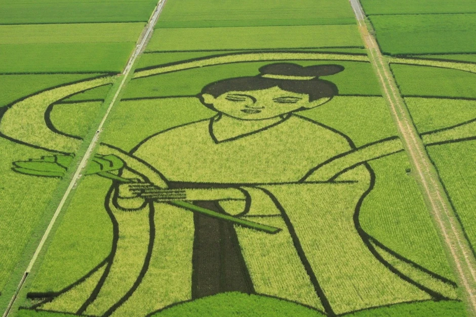 Slike se najbolje vide sa nekoliko desetina metara visine