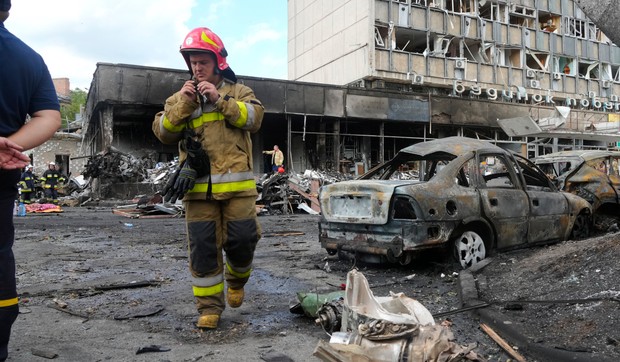 Vinica Ukrajina napad