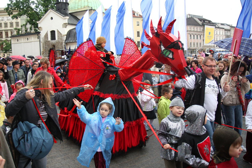 Parada Smoków w Krakowie w 2009 roku