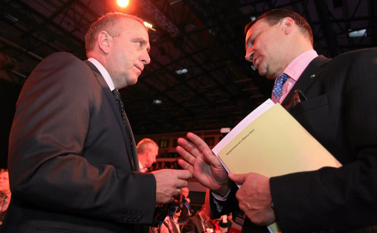 Grzegorz Schetyna i Radosław Sikorski