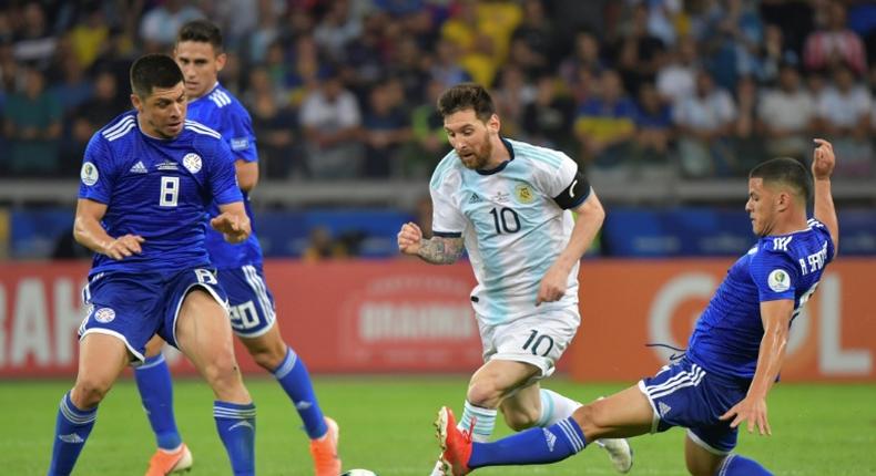 Lionel Messi salvaged a 1-1 draw for Argentina with a penalty against Paraguay in the Copa America