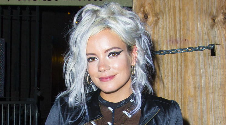 Lily Allen cicibe öltözött - Fotó: Northfoto