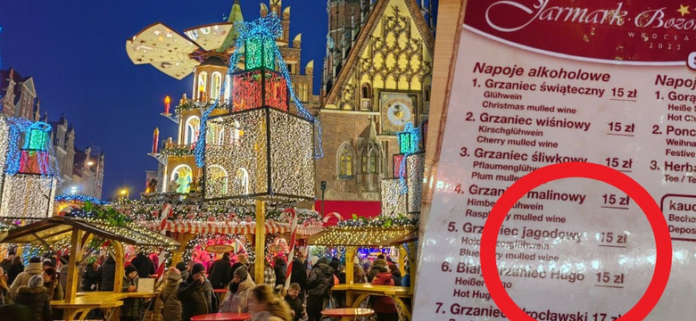 Odwiedziliśmy Jarmark Bożonarodzeniowy we Wrocławiu. Ceny mogą zaskoczyć