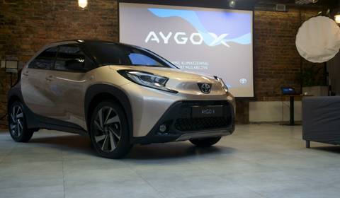 Toyota chce zawojować segment A nowym Aygo X. Obejrzeliśmy je na polskiej premierze