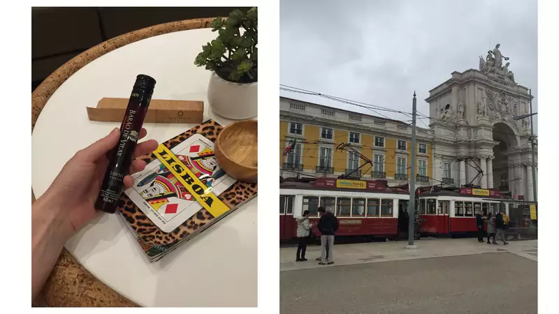 Portugalskie wino - Porto oraz widok na stary tramwaj - symbol Lizbony / Materiały własne