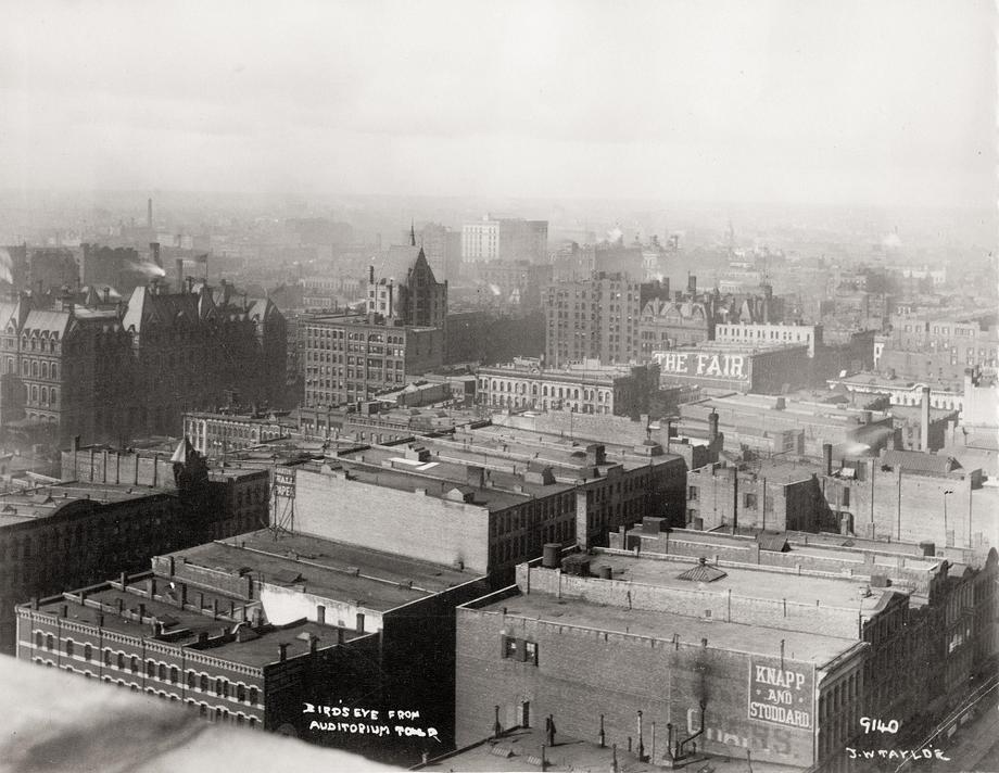 Chicago, widok na miasto w XX w. 