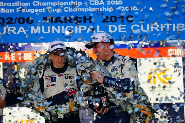 Rally de Curitiba 2010: pewne zwycięstwo Krisa Meeke, Juho Hänninen liderem IRC