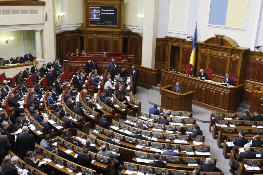 Ukraiński parlament - Rada Najwyższa