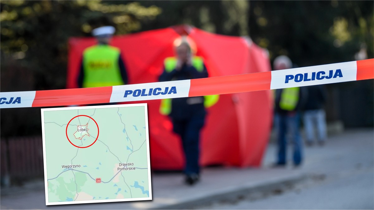 Zagadkowe okoliczności zgonu w Łobzie. Nieoficjalnie: 30-latek miał ranę ciętą szyi