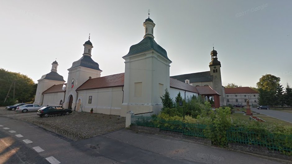  Sanktuarium Matki Bożej Brzemiennej w Skępem (fot. Google Street View)