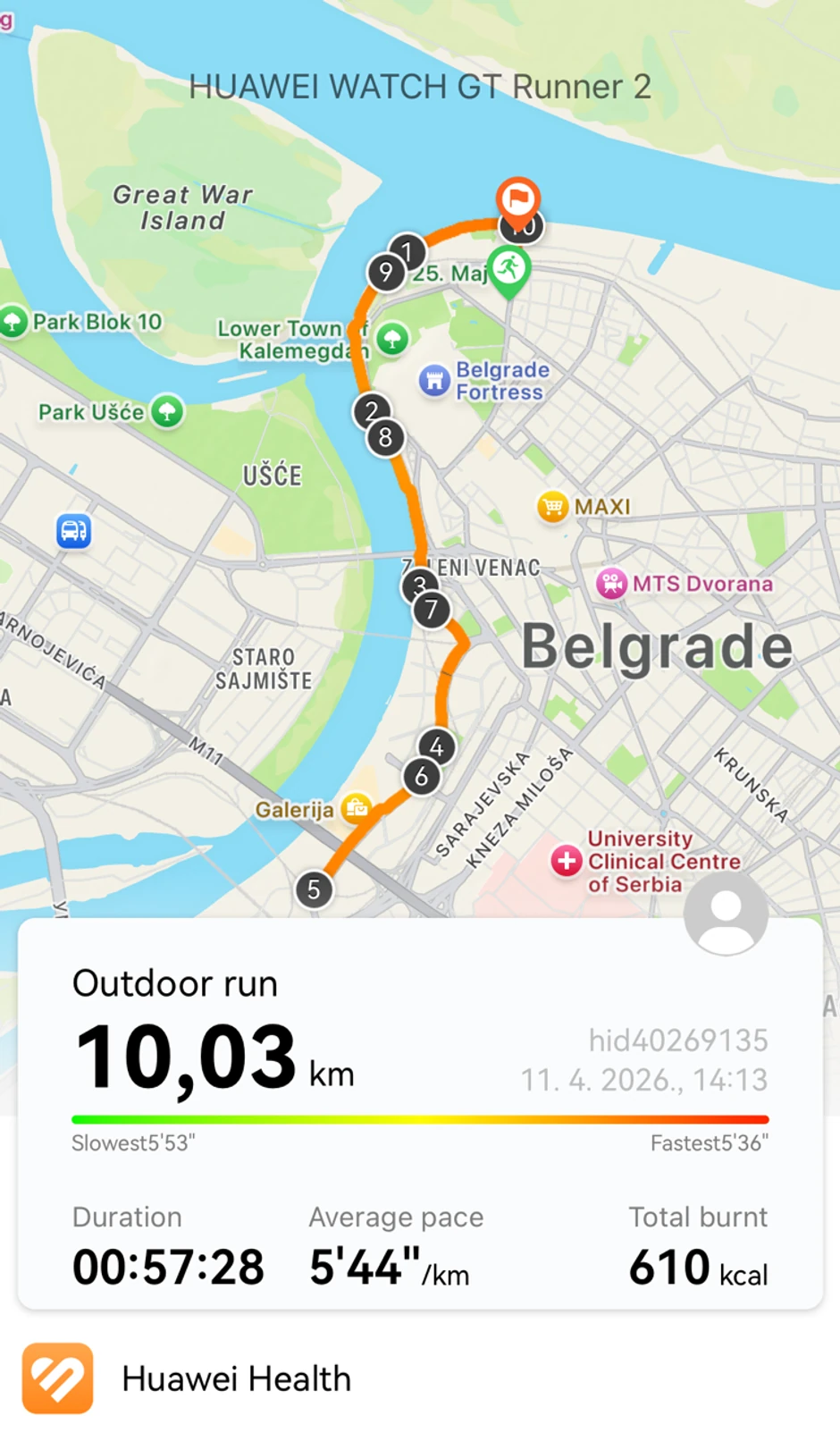 Huawei Watch GT Runner 2