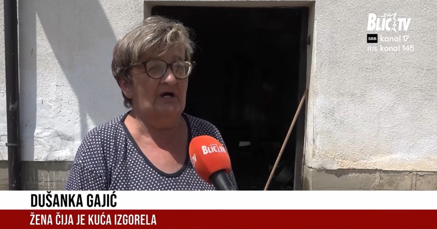 Požar odneo kuću Matovića