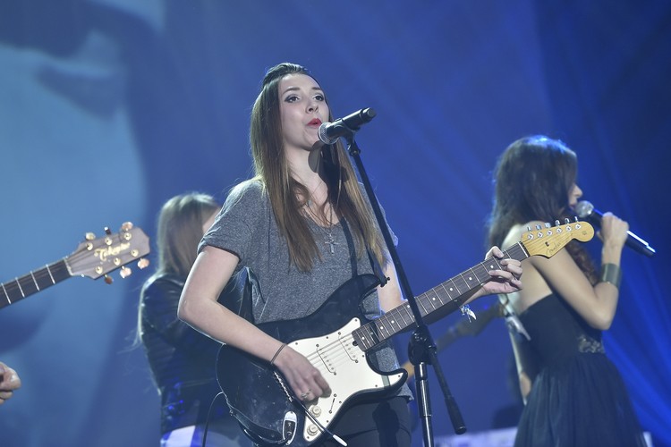 Bianka Jackowska podczas koncertu 'Pejzaż bez Ciebie'