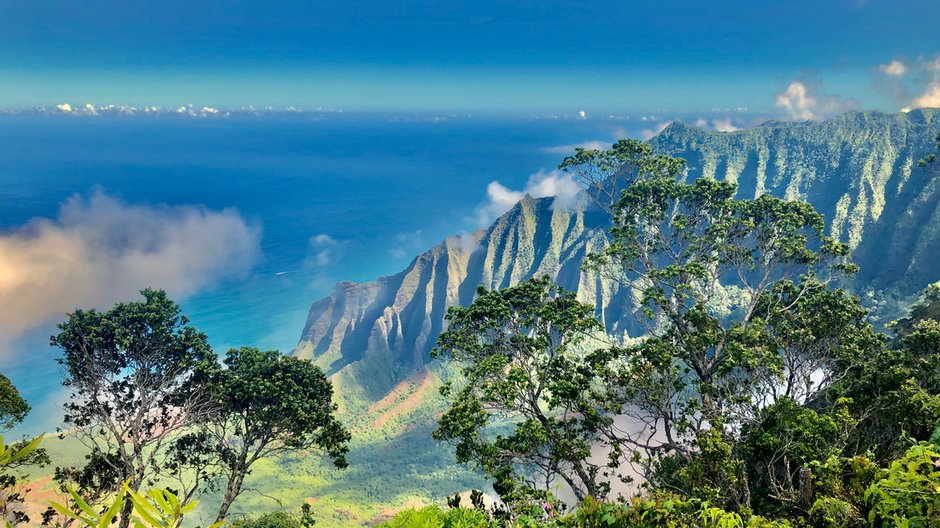 Rajska przyroda Hawajów na wyspie Kauai