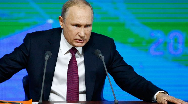 Putyin évet értékel / MTI/AP/Alekszandr Zemljanyicsenko