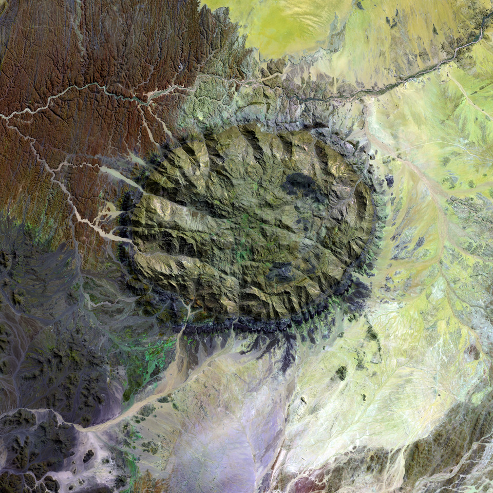 Niesamowite pustynie, fot. NASA