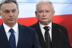 Viktor Orban Jarosław Kaczyński