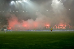 Jagiellonia Białystok ukarana przez UEFA. Grzywna i zamknięty stadion